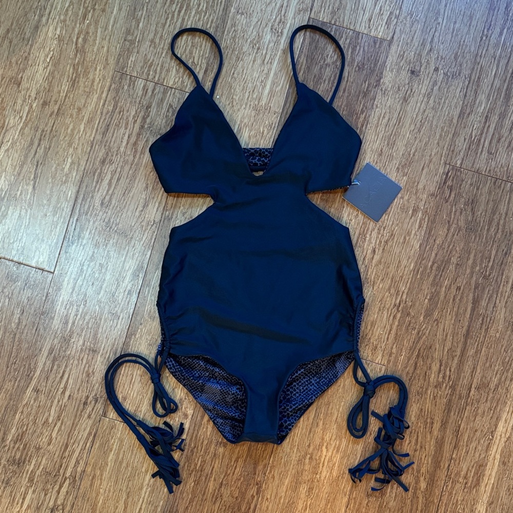 Acacia Greece Black One-Piece Swimsuit